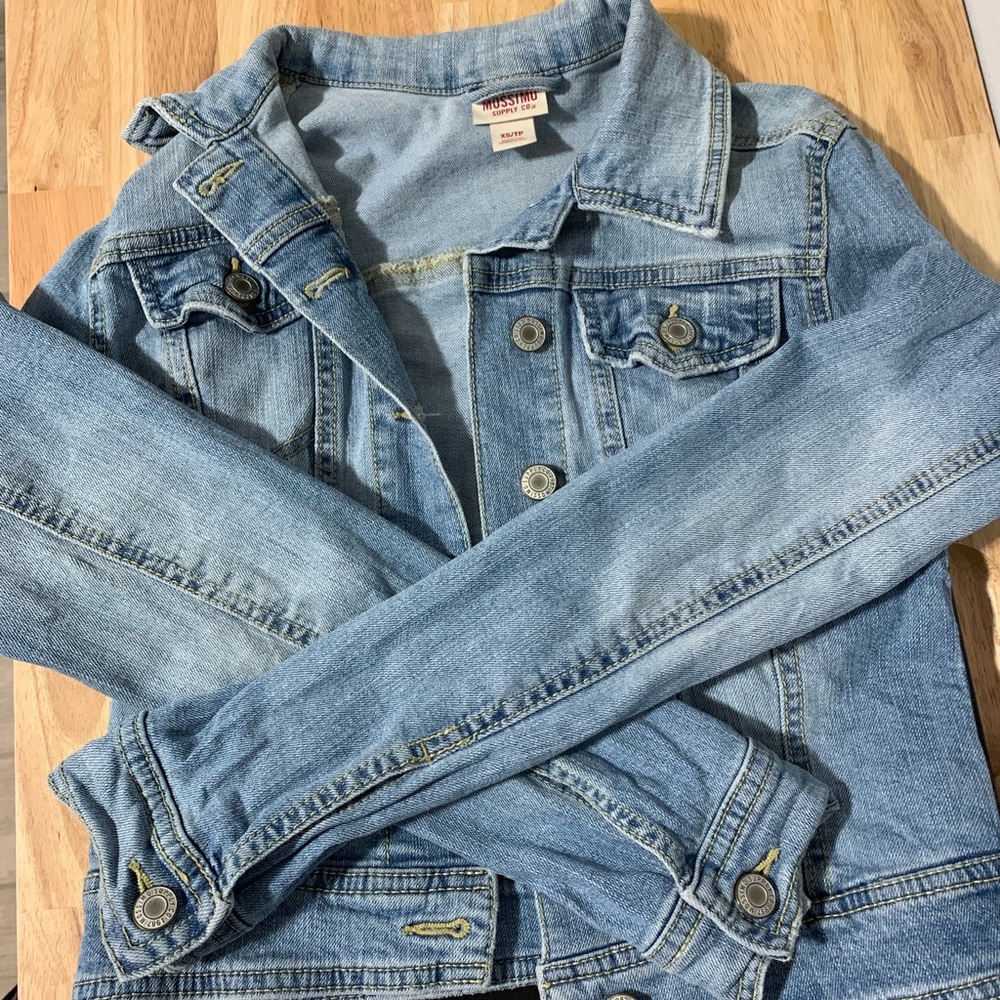 Mossimo Crop Jean Jacket